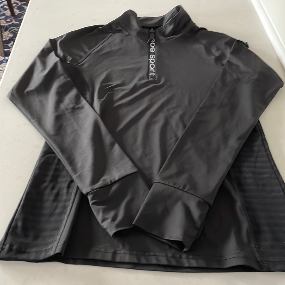 Bebe athletic 3/4 zip